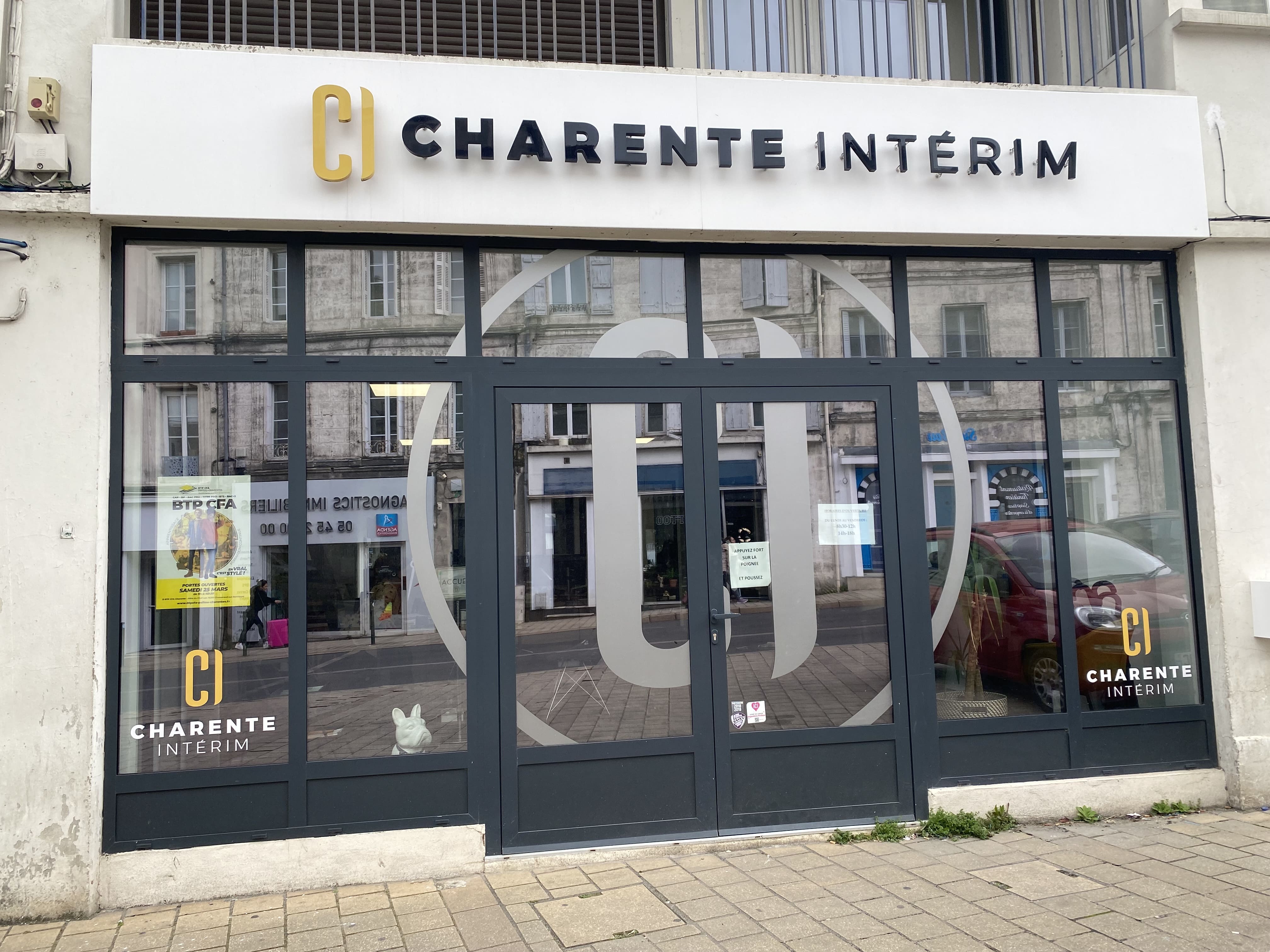 L'agence de travail temporaire Charente Intérim